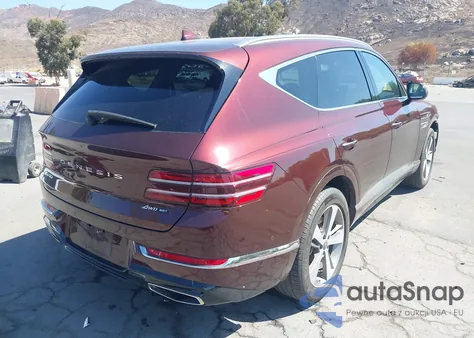 2021 Genesis Gv80 3.5T Awd из США, поврежденный, VIN KMUHCESC3MU041779